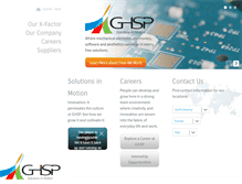 Tablet Screenshot of ghsp.com